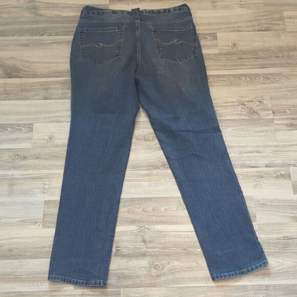 Faded Glory Premium Skinny Jeans - Blue - Women's size 16 - Picture 12 of 13